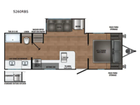 Northern Spirit DLX 5260RBS Floorplan Image