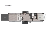 Cherokee Wolf Pack 290PACK13 Floorplan Image