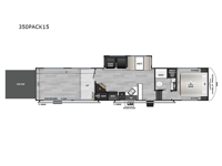 Cherokee Wolf Pack 350PACK15 Floorplan Image