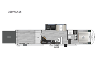 Cherokee Wolf Pack 350PACK15 Floorplan