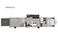 Cherokee Wolf Pack 365PACK15.5 Floorplan