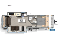 Cherokee Wolf Den 274WK Floorplan Image