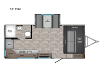 Sunset Trail SS185RK Floorplan Image