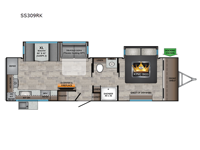 Sunset Trail SS309RK Floorplan Image