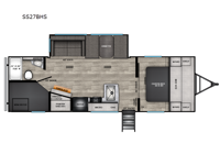 Sunset Trail SS27BHS Floorplan Image