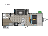 Sunset Trail SS242BH Floorplan Image