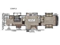 Durango Gold G388FLS Floorplan