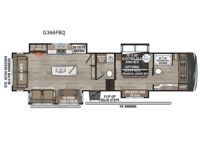 Durango Gold G366FBQ Floorplan Image