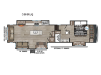 Durango Gold G383RLQ Floorplan Image