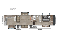 Durango Gold G391RKF Floorplan Image