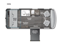 Roam 59RB Floorplan Image