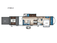 Vengeance Rogue Armored 373BS13 Floorplan Image