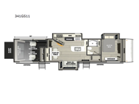 Vengeance Rogue Armored 341GS11 Floorplan Image