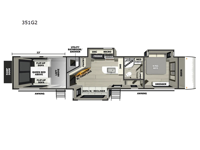 Vengeance Rogue Armored 351G2 Floorplan Image