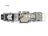 Vengeance Rogue Armored 383G2 Floorplan Image