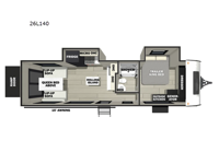 Vengeance Rogue Armored 26L140 Floorplan