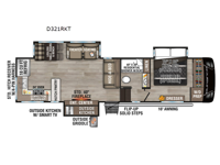 Durango D321RKT Floorplan Image