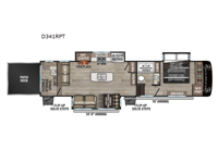 Durango D341RPT Floorplan