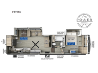 Flagstaff Classic F376RK Floorplan Image