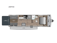 Jay Flight SLX 255THW Floorplan Image