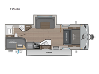 Jay Flight SLX 235MBH Floorplan Image