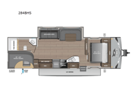 Jay Flight SLX 284BHS Floorplan Image