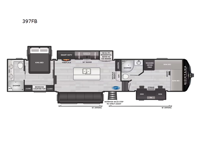 Montana High Country 397FB Floorplan Image