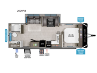 Imagine 2600RB Floorplan Image