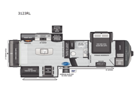 Montana 3123RL Floorplan Image