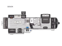 Montana 3231CK Floorplan Image