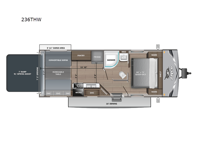 Jay Flight SLX 236THW Floorplan Image