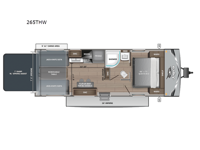 Jay Flight SLX 265THW Floorplan Image