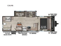 Connect C261RB Floorplan Image