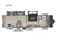 Connect C302FBK Floorplan Image