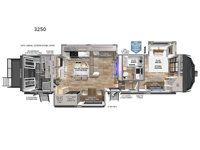 Model G 3250 Floorplan Image