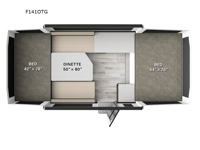 Flagstaff OTG F141OTG Floorplan Image