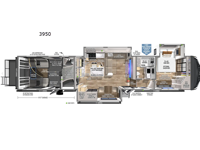 Model G 3950 Floorplan Image