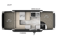 Flagstaff MAC Series 191MT Floorplan Image