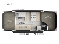 Flagstaff MAC Series 194MT Floorplan Image