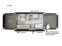 Flagstaff MAC Series 228MT Floorplan Image