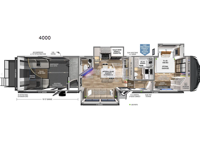 Model G 4000 Floorplan Image