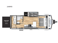 Shadow Cruiser 240RPD Floorplan Image