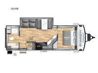 Shadow Cruiser 261RBS Floorplan Image