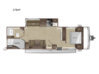 Open Range Conventional 27BHP Floorplan Image