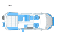 Remote Vans Oasis Floorplan Image