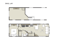 Quailridge 39ASL Loft Floorplan Image