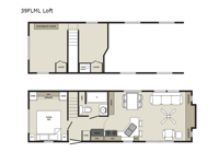 Quailridge 39FLML Loft Floorplan Image