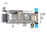 Salem FSX 269VC Floorplan Image