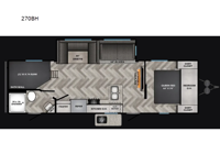 Zinger 270BH Floorplan Image