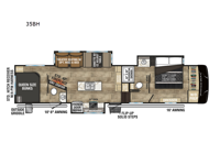 Ridgeway 35BH Floorplan Image